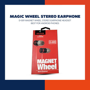 Dolphin D-009 Handsfree | Stereo Sound | Built-in Mic & Selfie Button