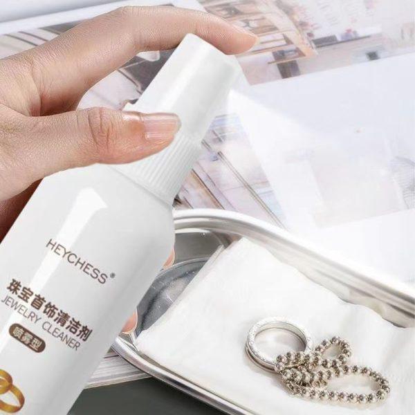 100ml Jewelry Cleaner Diamond Silver Gold Jewelry Cleaning Spray Multifunction Cleaner Non-toxic - CHAUDHARY BRAND STORE