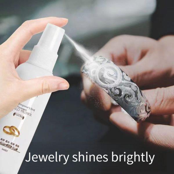 100ml Jewelry Cleaner Diamond Silver Gold Jewelry Cleaning Spray Multifunction Cleaner Non-toxic - CHAUDHARY BRAND STORE