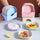 Food Grade Plastic Household Dining Plates | 10 pcs Elliptical Spit Bone Plate Set | Multi-Function & Durable