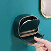 Luxury Soap Holder | Self-Adhesive Wall-Mounted Soap Case with Lid