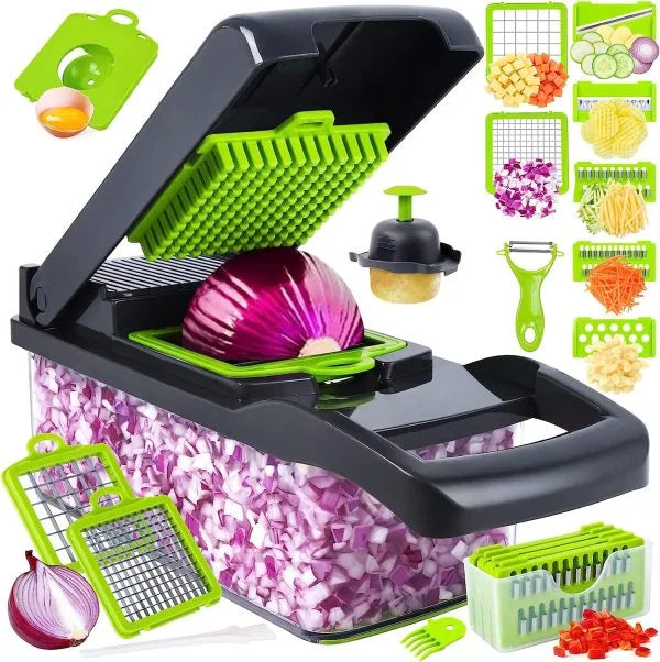 16 In 1 Multifunctional Vegetable Slicer Cutter Shredders Slicer - Chaudhary Brand Store 