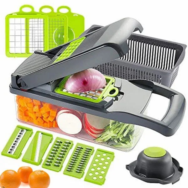 16 In 1 Multifunctional Vegetable Slicer Cutter Shredders Slicer - Chaudhary Brand Store 