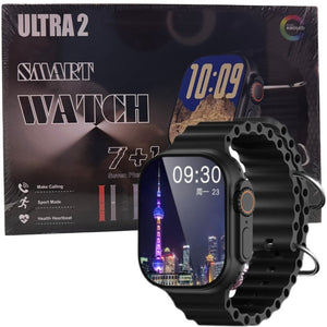 Ultra 2 Smart Watch 7 Straps Bluetooth Call Fitness Tracker