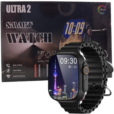 Ultra 2 Smart  7 Straps Edition | Bluetooth Call Fitness & Health Tracker