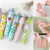 Portable Disposable Soap Paper Flakes in Flower Tube Bottle | Travel-Friendly Handwashing Sheets for Outdoor & Daily Use Pack Of 3
