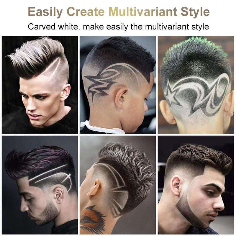 Professional T9 Hair & Beard Trimmer | Cordless USB Rechargeable | Plastic Body | Dragon Design