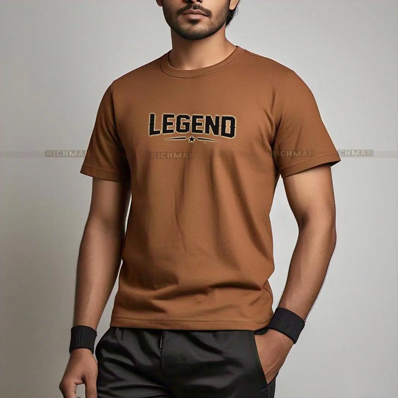 2 Pcs Men's Cotton Legend  Printed Track Suit For Men's and Women's - Chaudhary Brand Store 