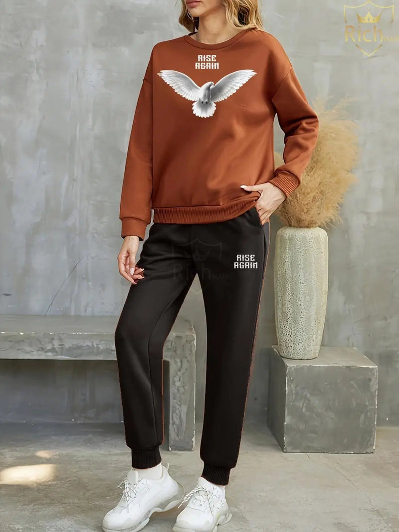 2 Pcs Unisex Fleece Plain Track Suit - Chaudhary Brand Store 