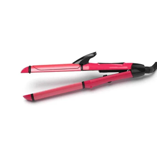 2 In 1 Nova Hair Straightener And Hair Curler Quick Heat-up Technology - CHAUDHARY BRAND STORE