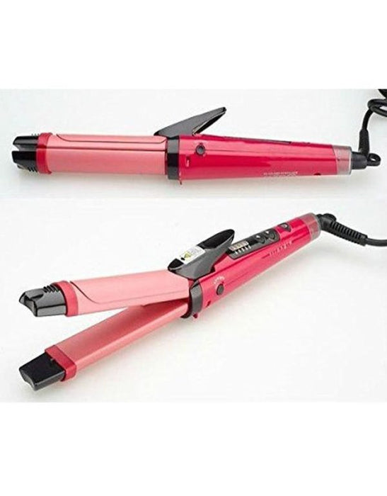 2 In 1 Nova Hair Straightener And Hair Curler Quick Heat-up Technology