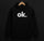 OK Printed Black Hoodie – New Summer Collection for Men & Boys | Comfortable, Stylish & Trendy Casual Wear (L)