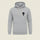Printed Grey Hoodie for Teens & Adults – Black Skull Graphic, Premium Fabric & Streetwear Style