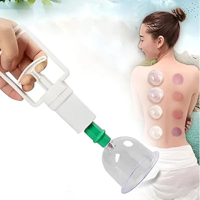 6-Piece Hijama Cupping Therapy Set – Vacuum Suction Massage Cups for Pain Relief, Relaxation & Muscle Recovery - Chaudhary Brand Store 