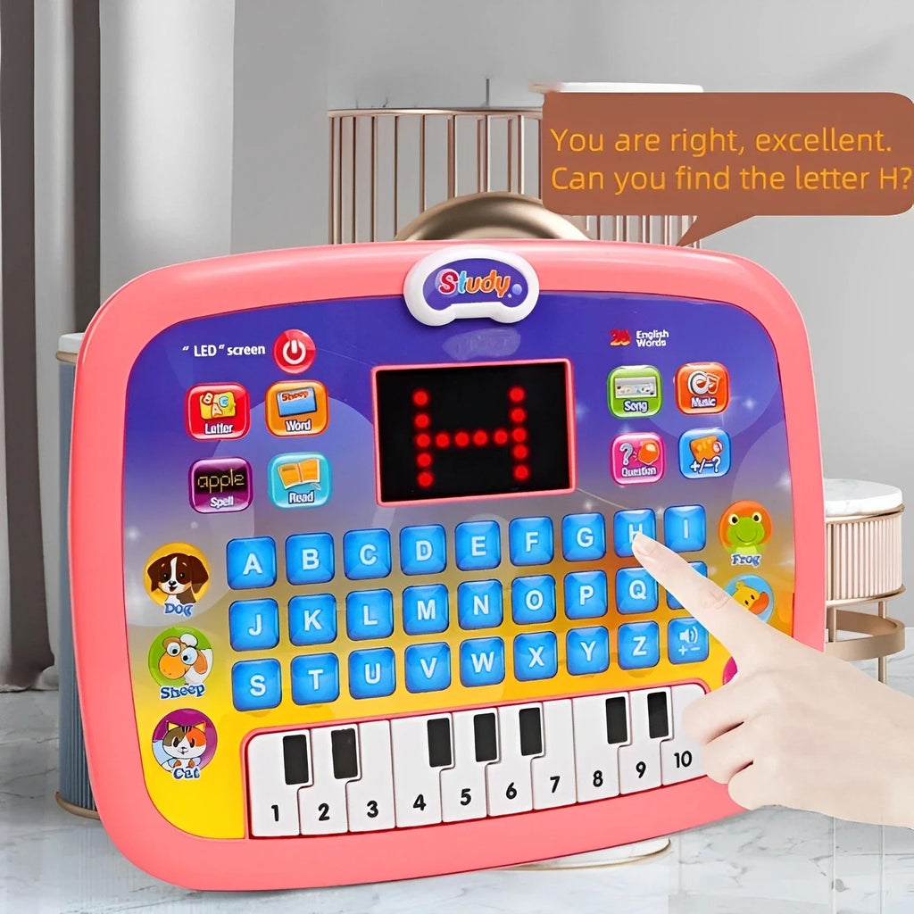 26 English Words Kids Learning Educational Tablet With Led Screen - Chaudhary Brand Store 