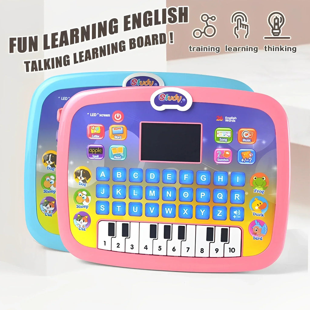 26 English Words Kids Learning Educational Tablet With Led Screen - Chaudhary Brand Store 