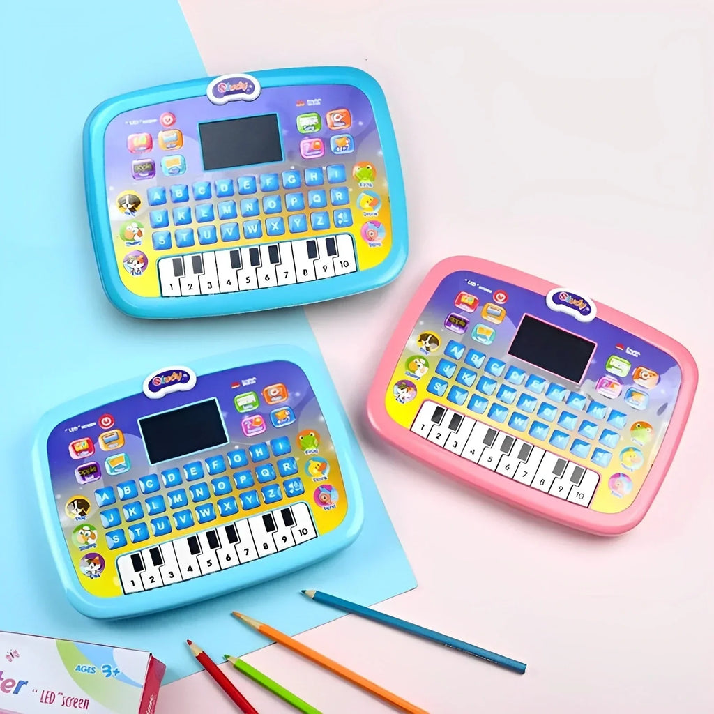 26 English Words Kids Learning Educational Tablet With Led Screen - Chaudhary Brand Store 