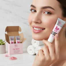 Wiki Special Pink Color Lip Balm 20ml Moisturizing Natural Tint Smooth Hydrating Formula for Soft Lips / Pack of 2