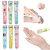 Portable Disposable Soap Paper Flakes in Flower Tube Bottle | Travel-Friendly Handwashing Sheets for Outdoor & Daily Use Pack Of 3
