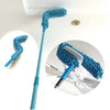 Flexible Micro-Fiber Duster With Telescopic Stainless Steel Handle | Fan & Home Cleaning | Random Colors