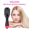 One Step Hot Air Brush | 3-in-1 Dryer, Straightener & Volumizer for Effortless Styling