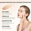 Kashees Eventone Liquid Foundation | High Coverage Long Lasting Radiant Makeup Base 30 ml