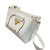 Elegant Cat Handle Handbag for Girls & Ladies | Stylish Shoulder & Crossbody Bag with Gold Accents | Adjustable Strap