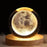 3d Crystal Ball Night Lights Glowing Galaxy Planetary Earth Moon Ball Lamp Earth For Kids Bedroom Decor - CHAUDHARY BRAND STORE