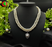 Imported Regal Pearl Embrace Necklace Set With Elegant Drop Design ✨ | Best Quality Necklace For Girls & Women | Artificial Jewellery - CHAUDHARY BRAND STORE