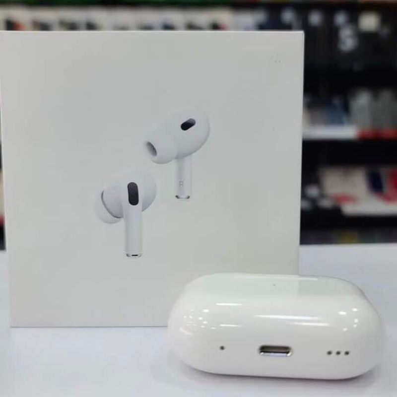 White AirPods Pro 2 | 2nd Generation | Wireless Earbuds with Seamless Sound & Smart Features
