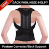 Back Pain Relief Posture Corrector Belt | Adjustable Support for Spine, Shoulder & Lumbar Alignment | Medium