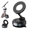 Foldable Magnetic Car Phone Holder | 360° Rotating Suction Mount, Universal