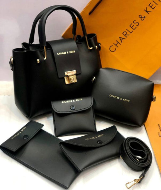 5 Pcs Shoulder Bag Set For Girls Charles & Keith Handbag - CHAUDHARY BRAND STORE