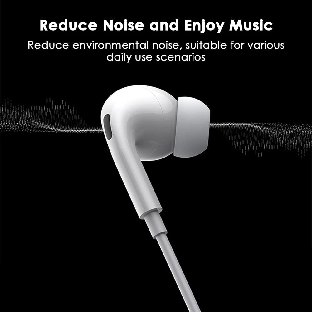 PD-5421 Pods Max Supreme Lightning Connector Earphones | Premium Sound, Built-in Mic