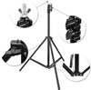 10-Inch Ring Light Kit + 7 Ft Ring Light Stand | LED Photography & Video Lighting Set