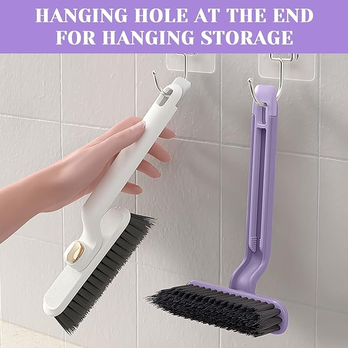Multi-Function Rotating Crevice Cleaning Brush |  360° Deep Gap Cleaner for Kitchen, Bathroom & Home