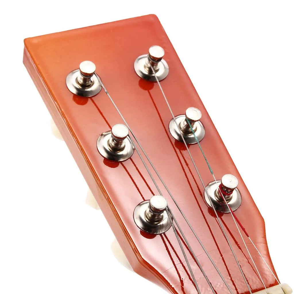 6 Strings Children Wooden Acoustic Guitar Musical Instrument Toy 23 Inch - Chaudhary Brand Store 