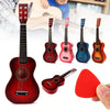 6 Strings Children Wooden Acoustic Guitar Musical Instrument Toy 23 Inch - Chaudhary Brand Store 