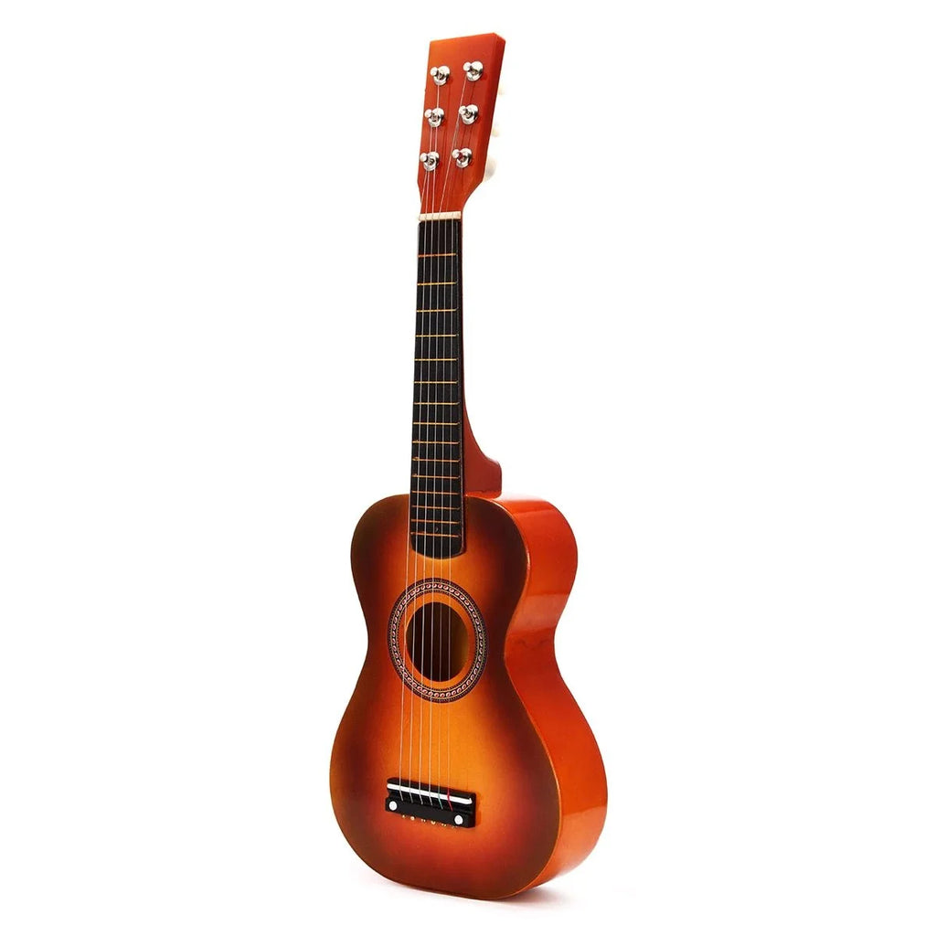 6 Strings Children Wooden Acoustic Guitar Musical Instrument Toy 23 Inch - Chaudhary Brand Store 
