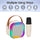 Karaoke Portable Wireless Bluetooth Speaker with Microphone Sound System for Singing and Parties (Random Color)
