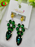 Imported Elegant Crystal Garden Drop Earrings | Artificial Jewellery For Girls & Women | Girls & Women Fashion - CHAUDHARY BRAND STORE