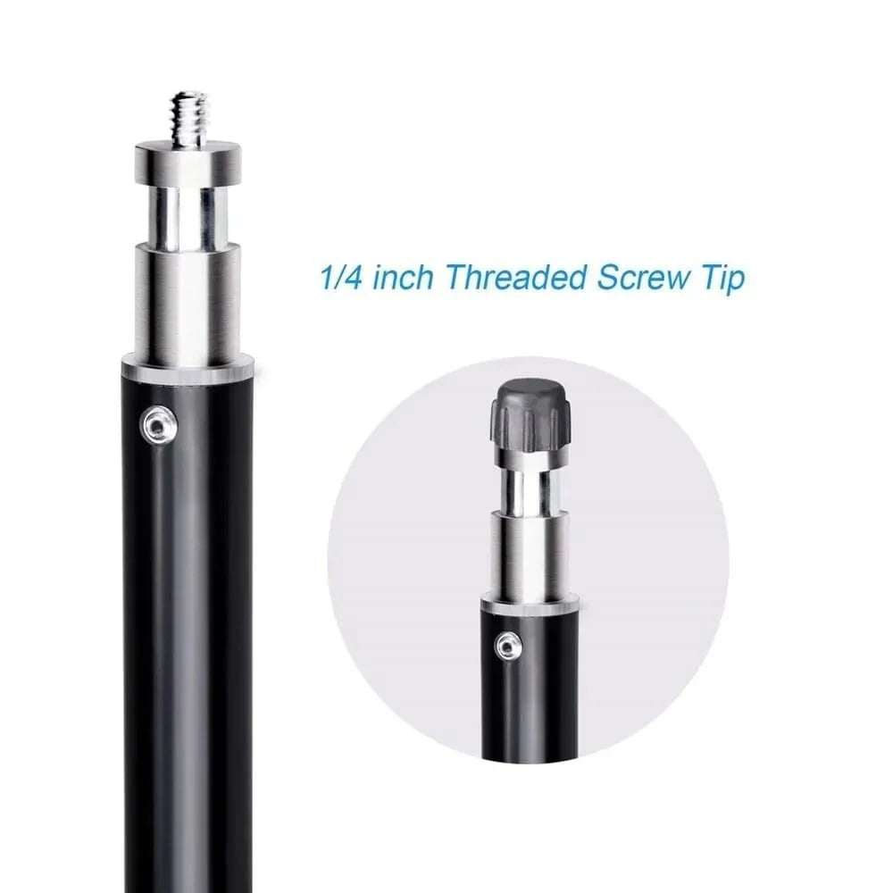 7 Feet Tripod Photography Light Camera Stand Adjustable Height With 1/4 Screw Head For Ring Light - Chaudhary Brand Store 