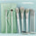7 Pcs Makeup Brush Set Complete Lip Brush Eye Shadow Loose Powder Brush Beauty Tools With Pouch (green) - Chaudhary Brand Store 