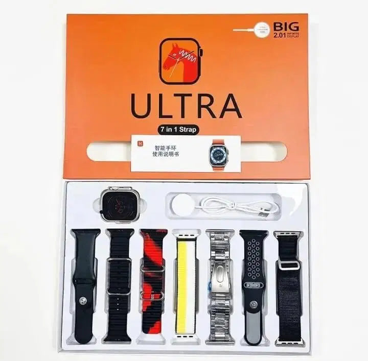 7 in 1 Ultra Smart Watch - Chaudhary Brand Store 