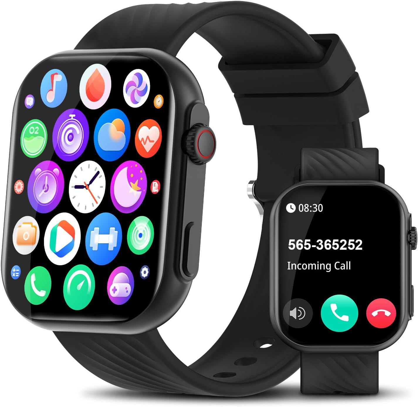 7-in-1 Ultra Smart Watch With Bluetooth Calling, Fitness Tracking, And Multiple Sports Modes ( Random Color ) - CHAUDHARY BRAND STORE