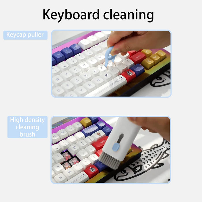 7 in 1 Electronic Cleaner kit - Keyboard Cleaner, Keyboard Cleaning Kit, Laptop Cleaner with Brush, Electronic Cleaner for Airpods pro/Laptop/Phone/Computer/Screen - CHAUDHARY BRAND STORE