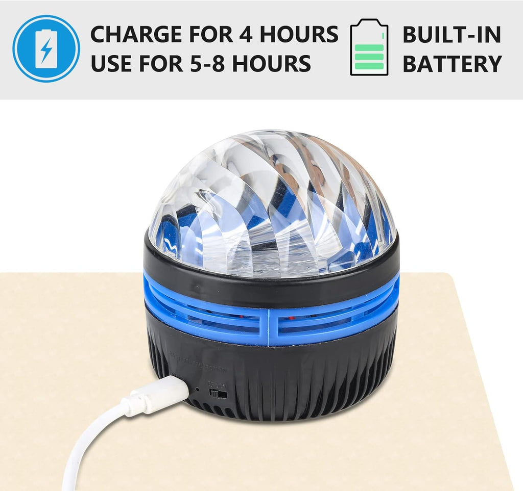 A7 LED Starry Projection Light with Remote Control | USB Galaxy Night Lamp with Music Sync Mode