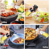 Plastic Glass Kitchen Cooking Spray Bottle | 200ML | BBQ Olive Oil & Vinegar Oil Sprayer