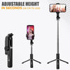NeePho P170S Selfie Stick Tripod | Extendable , Bluetooth Remote, Universal Smartphone Mount | Durable Metal Build & Lightweight Design