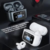 A9 Pro Wireless Earbuds White Bluetooth 5.3 HD Stereo Sound TWS